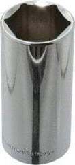 Blackhawk by Proto - 1-1/8", 1/2" Drive, Deep Hand Socket - 6 Points, 3-3/32" OAL - Eagle Tool & Supply