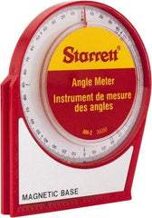 Starrett - 90° Max Measurement Mechanical Inclinometer - Eagle Tool & Supply