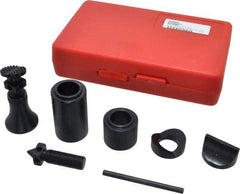 Value Collection - 7 Piece, 3 to 4" High, 1,000 Lb Capacity Screw Jack Set - 3 to 4" Measuring Range, 4" Overall Height - Eagle Tool & Supply