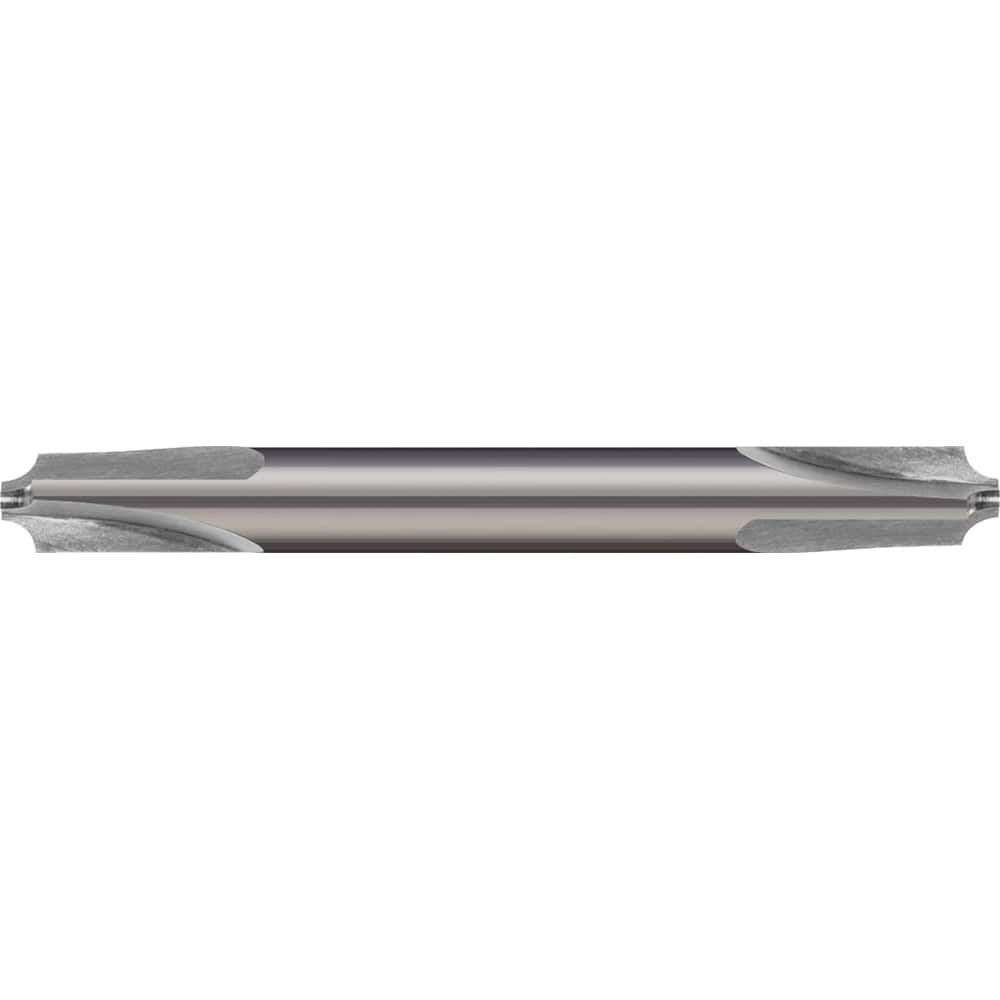 Micro 100 - 3/64" Radius, 3/16" Diam, 3 Flute Solid Carbide Corner Rounding End Mill - Exact Industrial Supply