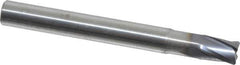 Seco - 6mm, 4 Flute, Single End, Solid Carbide, 0.6mm Corner Radius End Mill - 55mm OAL, 20° Helix, Right Hand Flute, 7mm LOC, Right Hand Cut, 14mm Extended Reach - Eagle Tool & Supply