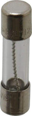 Ferraz Shawmut - 125 VAC, 4 Amp, Time Delay Miniature Glass Fuse - Clip Mount, 20mm OAL, 10 kA Rating, 5mm Diam - Eagle Tool & Supply