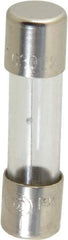 Ferraz Shawmut - 250 VAC, 0.63 Amp, Time Delay Miniature Glass Fuse - Clip Mount, 20mm OAL, 5mm Diam - Eagle Tool & Supply