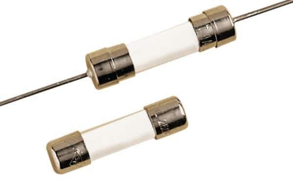 Ferraz Shawmut - 250 VAC, 0.32 Amp, Time Delay Miniature Ceramic Fuse - Clip Mount, 20mm OAL, 5mm Diam - Eagle Tool & Supply