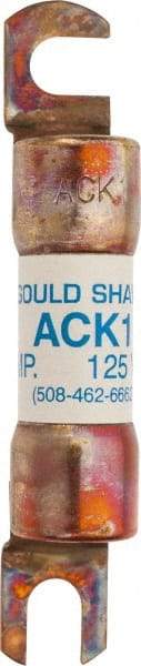 Ferraz Shawmut - 1 Amp Time Delay Round Forklift & Truck Fuse - 125VAC, 125VDC, 3.07" Long x 0.5" Wide, Bussman ACK1, Ferraz Shawmut ACK1 - Eagle Tool & Supply