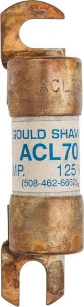 Ferraz Shawmut - 70 Amp General Purpose Round Forklift & Truck Fuse - 125VAC, 125VDC, 3.49" Long x 0.75" Wide, Bussman ACL70, Ferraz Shawmut ACL70 - Eagle Tool & Supply