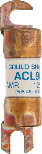 Ferraz Shawmut - 90 Amp General Purpose Round Forklift & Truck Fuse - 125VAC, 125VDC, 3.49" Long x 0.75" Wide, Bussman ACL90, Ferraz Shawmut ACL90 - Eagle Tool & Supply