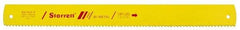 Starrett - 21" Long, 6 Teeth per Inch, Bi-Metal Power Hacksaw Blade - Toothed Edge, 1-7/8" Wide x 0.088" Thick - Eagle Tool & Supply