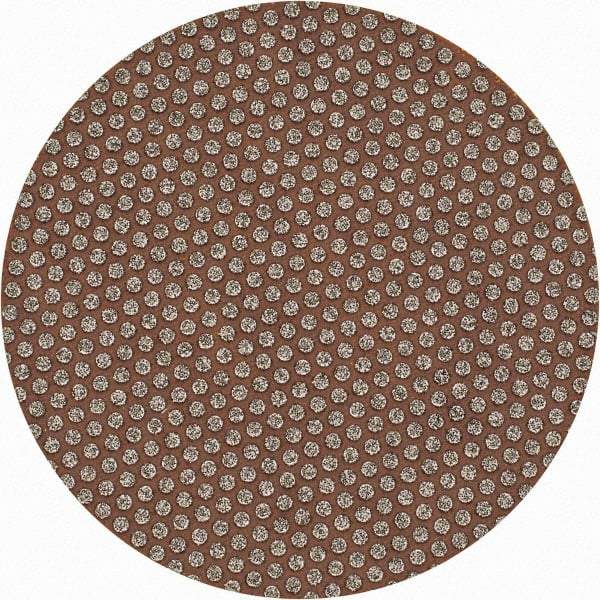 3M - 3" Diam, 60 Grit, Diamond Hook & Loop Disc - Medium Grade, Coated, Cloth Backing, Series 6002J - Eagle Tool & Supply