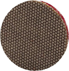 3M - 1" Diam, 200 Grit, Diamond Hook & Loop Disc - Very Fine Grade, Coated, Cloth Backing, Series 6002J - Eagle Tool & Supply