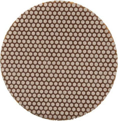 3M - 1" Diam, 800 Grit, Diamond Hook & Loop Disc - Super Fine Grade, Coated, Cloth Backing, Series 6002J - Eagle Tool & Supply
