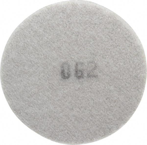 3M - 3" Diam, 800 Grit, Diamond Hook & Loop Disc - Super Fine Grade, Coated, Cloth Backing, Series 6002J - Eagle Tool & Supply