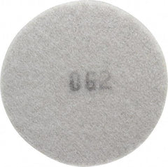 3M - 3" Diam, 800 Grit, Diamond Hook & Loop Disc - Super Fine Grade, Coated, Cloth Backing, Series 6002J - Eagle Tool & Supply