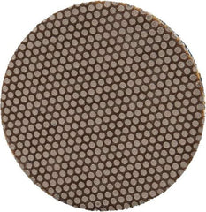 3M - 1" Diam, 1,800 Grit, Diamond Hook & Loop Disc - Ultra Fine Grade, Coated, Cloth Backing, Series 6002J - Eagle Tool & Supply