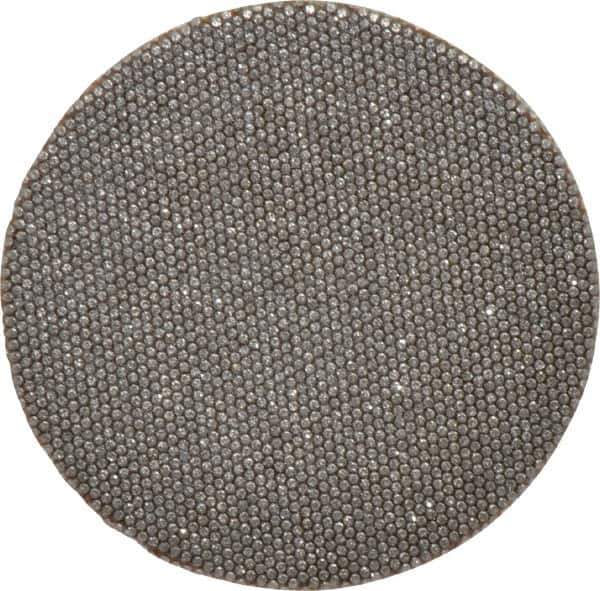3M - 2" Disc Diam, 120 Grit, Diamond Quick Change Disc - Type R Attaching System, Coated, Black, Fine Grade, 25,000 RPM, 6234J Series - Eagle Tool & Supply