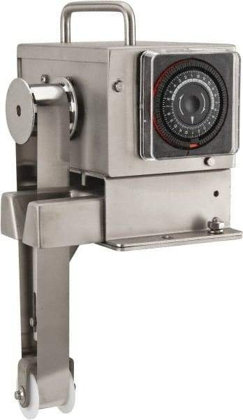 Abanaki - 6" Reach, 1 GPH Oil Removal Capacity, 115/220 Max Volt Rating, 60 Hz, Belt Oil Skimmer - Flat Belt - Eagle Tool & Supply