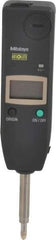 Mitutoyo - 0 to 25.4mm Range, 0.01mm Graduation, Electronic Drop Indicator - Accurate to 0.02mm, Metric System, LCD Display - Eagle Tool & Supply
