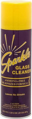 Made in USA - 20 oz Aerosol Unscented Glass Cleaner - Use on Glass Surfaces, Plexiglass - Eagle Tool & Supply