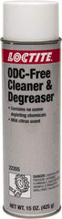 Loctite - 15 oz Aerosol Cleaner/Degreaser - Aerosol, Hydrocarbon-Based, Unscented - Eagle Tool & Supply