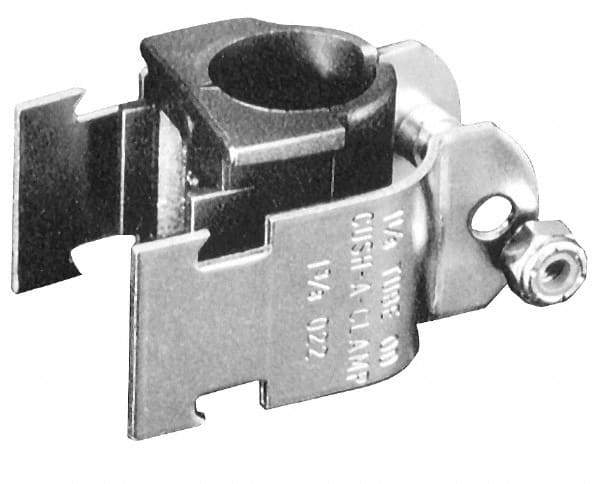 ZSI - 1-3/4" Pipe, Tube Clamp with Cushion - Dichromate - Eagle Tool & Supply