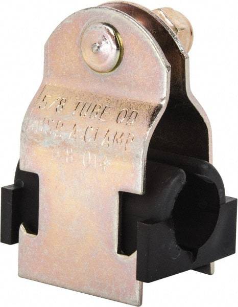 ZSI - 5/8" Pipe, Tube Clamp with Cushion - Dichromate - Eagle Tool & Supply