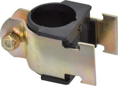 ZSI - 1-1/4" Pipe, Tube Clamp with Cushion - Dichromate - Eagle Tool & Supply