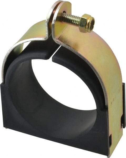 ZSI - 3" Pipe, Tube Clamp with Cushion - Dichromate - Eagle Tool & Supply