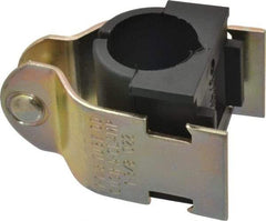 ZSI - 3/4" Pipe," Pipe Clamp with Cushion - Dichromate - Eagle Tool & Supply