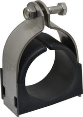 ZSI - 2" Pipe," Pipe Clamp with Cushion - Eagle Tool & Supply