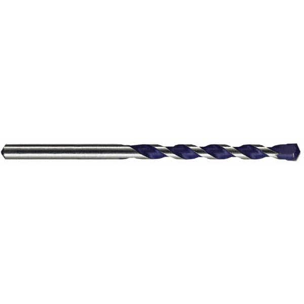 Bosch - 7/32" Diam, Straight Shank, Carbide-Tipped Rotary & Hammer Drill Bit - Eagle Tool & Supply