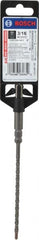 Bosch - 3/16" Diam, SDS-Plus Shank, Carbide-Tipped Rotary & Hammer Drill Bit - Eagle Tool & Supply