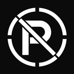 C.H. Hanson - 15 Inch Diameter Characters, No Parking Symbol, Plastic Stencil - 20 x 20 Inch Overall Size - Eagle Tool & Supply