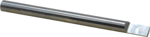 Accupro - 5/16 Inch Diameter, 4 Inch Overall Length, 1/2 Inch Split Length, Solid Carbide, Squared Split End Carbide Blank - Single End - Eagle Tool & Supply