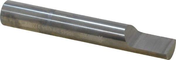 Accupro - 3/8 Inch Diameter, 2-1/2 Inch Overall Length, 1/2 Inch Split Length, Solid Carbide, Squared Split End Carbide Blank - Single End - Eagle Tool & Supply