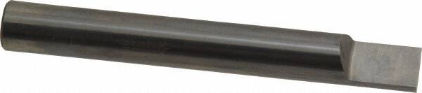 Accupro - 1/2 Inch Diameter, 4 Inch Overall Length, 5/8 Inch Split Length, Solid Carbide, Squared Split End Carbide Blank - Single End - Eagle Tool & Supply