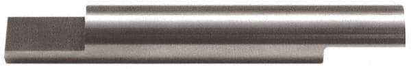 Accupro - 5/16 Inch Diameter, 2-1/2 Inch Overall Length, 1/2 Inch Split Length, Solid Carbide, Squared Split End Carbide Blank - Double End - Eagle Tool & Supply