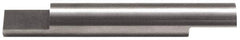 Accupro - 5/16 Inch Diameter, 2-1/2 Inch Overall Length, 1/2 Inch Split Length, Solid Carbide, Squared Split End Carbide Blank - Double End - Eagle Tool & Supply