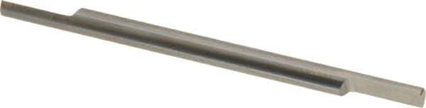 Accupro - 3/16 Inch Diameter, 3 Inch Overall Length, 3/8 Inch Split Length, Solid Carbide, Squared Split End Carbide Blank - Double End - Eagle Tool & Supply