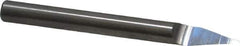 Accupro - 3/16 Inch Diameter, 2 Inch Overall Length, 3/8 Inch Split Length, Solid Carbide, Conical Point Split End Carbide Blank - Single End, 30° Point - Eagle Tool & Supply