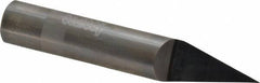 Accupro - 1/2 Inch Diameter, 3 Inch Overall Length, 5/8 Inch Split Length, Solid Carbide, Conical Point Split End Carbide Blank - Single End, 30° Point - Eagle Tool & Supply