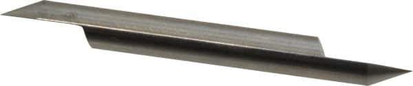 Accupro - 1/4 Inch Diameter, 2-1/2 Inch Overall Length, 3/8 Inch Split Length, Solid Carbide, Conical Point Split End Carbide Blank - Single End, 60° Point - Eagle Tool & Supply
