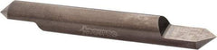 Accupro - 5/16 Inch Diameter, 2-1/2 Inch Overall Length, 1/2 Inch Split Length, Solid Carbide, Conical Point Split End Carbide Blank - Single End, 90° Point - Eagle Tool & Supply