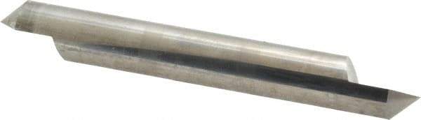 Accupro - 1/2 Inch Diameter, 4 Inch Overall Length, 5/8 Inch Split Length, Solid Carbide, Conical Point Split End Carbide Blank - Single End, 90° Point - Eagle Tool & Supply