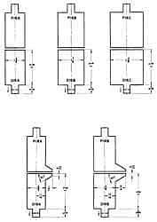 Made in USA - Press Brake Punch and Die Set - 6 Ft. Punch and Die Length - Eagle Tool & Supply