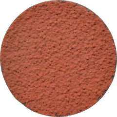 3M - 2" Disc Diam, 36 Grit, Ceramic Quick Change Disc - Type R Attaching System, Coated, Orange, Very Coarse Grade, 25,000 RPM, 777F Series - Eagle Tool & Supply