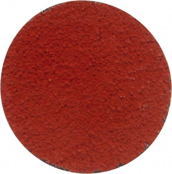 3M - 2" Disc Diam, 50 Grit, Ceramic Quick Change Disc - Type R Attaching System, Coated, Orange, Coarse Grade, 25,000 RPM, 777F Series - Eagle Tool & Supply