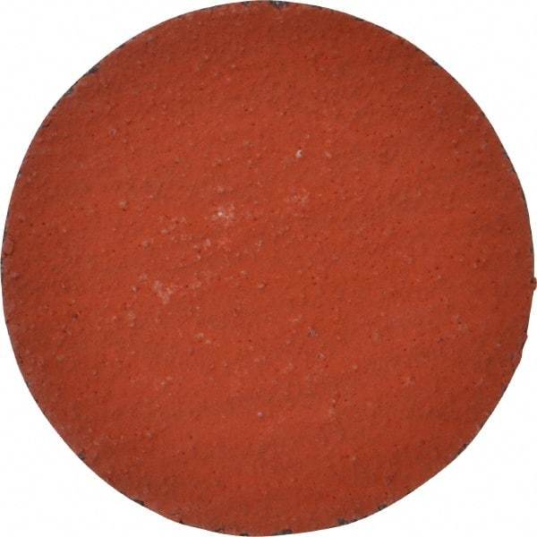 3M - 2" Disc Diam, 80 Grit, Ceramic Quick Change Disc - Type R Attaching System, Coated, Orange, Medium Grade, 25,000 RPM, 777F Series - Eagle Tool & Supply