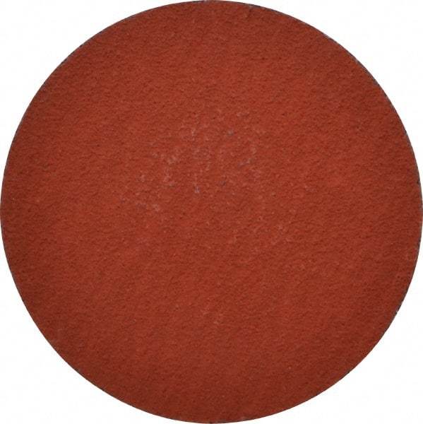 3M - 2" Disc Diam, 120 Grit, Ceramic Quick Change Disc - Type R Attaching System, Coated, Orange, Fine Grade, 25,000 RPM, 777F Series - Eagle Tool & Supply