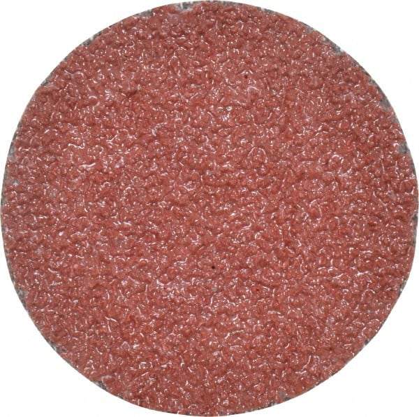 3M - 2" Disc Diam, 36 Grit, Ceramic Quick Change Disc - Type R Attaching System, Coated, Brown, Very Coarse Grade, 25,000 RPM, 963G Series - Eagle Tool & Supply