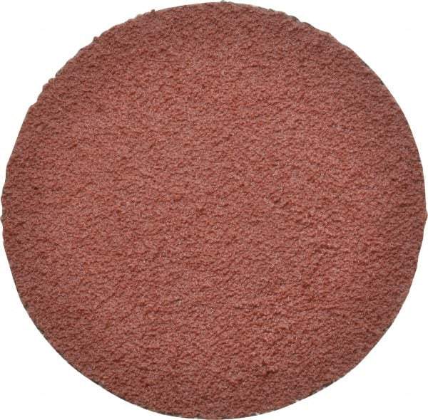 3M - 2" Disc Diam, 80 Grit, Ceramic Quick Change Disc - Type R Attaching System, Coated, Brown, Medium Grade, 25,000 RPM, 963G Series - Eagle Tool & Supply